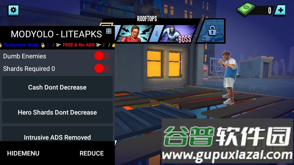 蜘蛛侠2内置菜单版(Hero Fighter 2)截图6