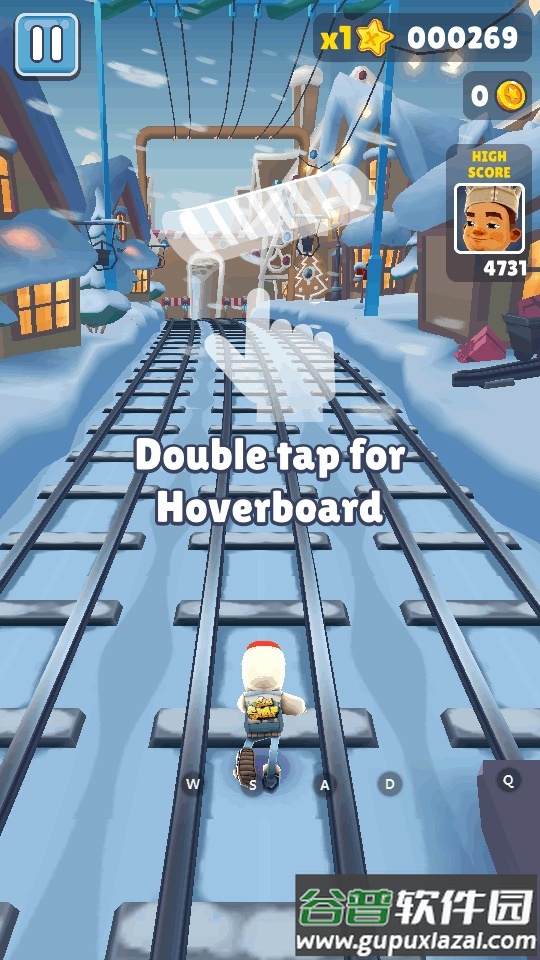地铁跑酷2025圣诞节北极版(subway surf)截图2