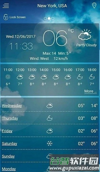 三星天气软件手机版截图2
