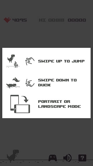 谷歌小恐龙截图2