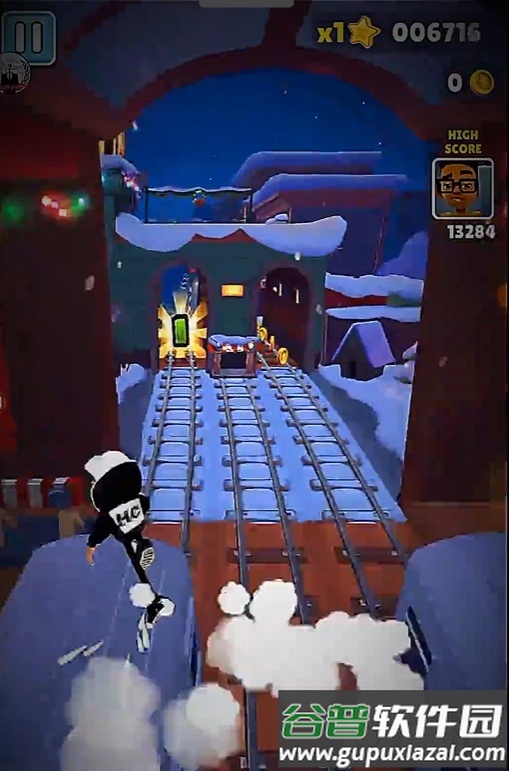 地铁跑酷HC高层专用版截图1