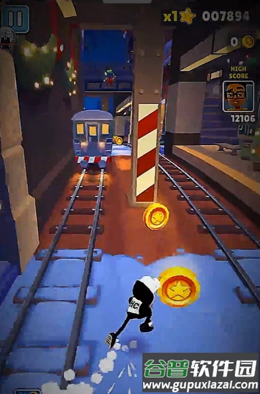 地铁跑酷HC高层专用版截图2