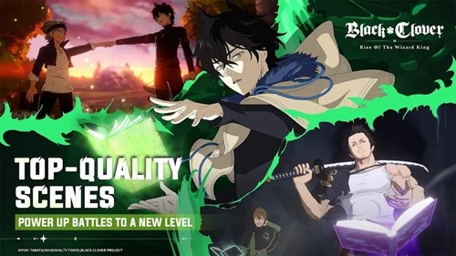 黑色五叶草魔法帝之道国际服截图2