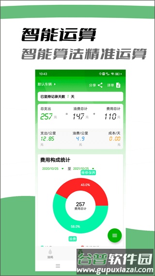 汽车油耗记录截图2