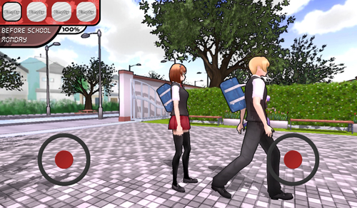 萨拉的校园生活无限金币版截图1