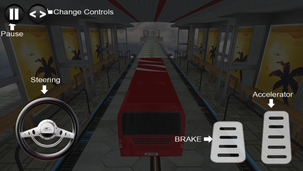 不可能的公交车模拟器游戏截图3