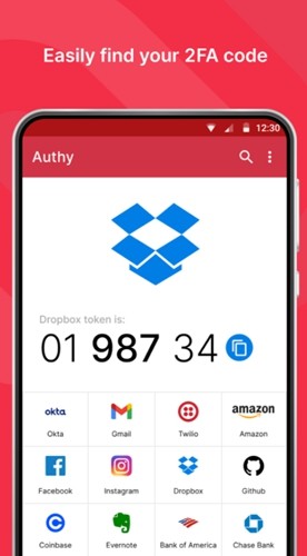 authy验证器中文版安卓免费版截图1