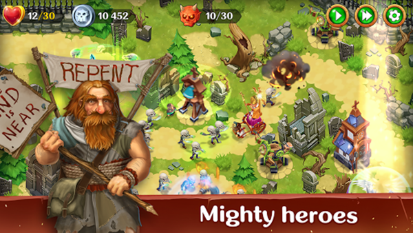 神圣塔防手游截图3