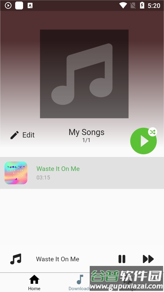 Bts Songz防弹少年团音乐播放器截图1