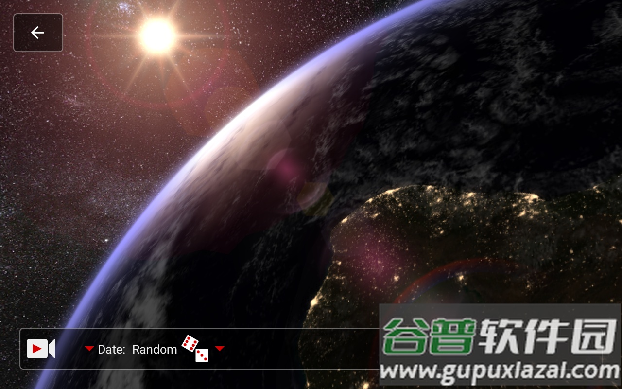 3D地球动态壁纸(Earth & Moon Pro)截图2