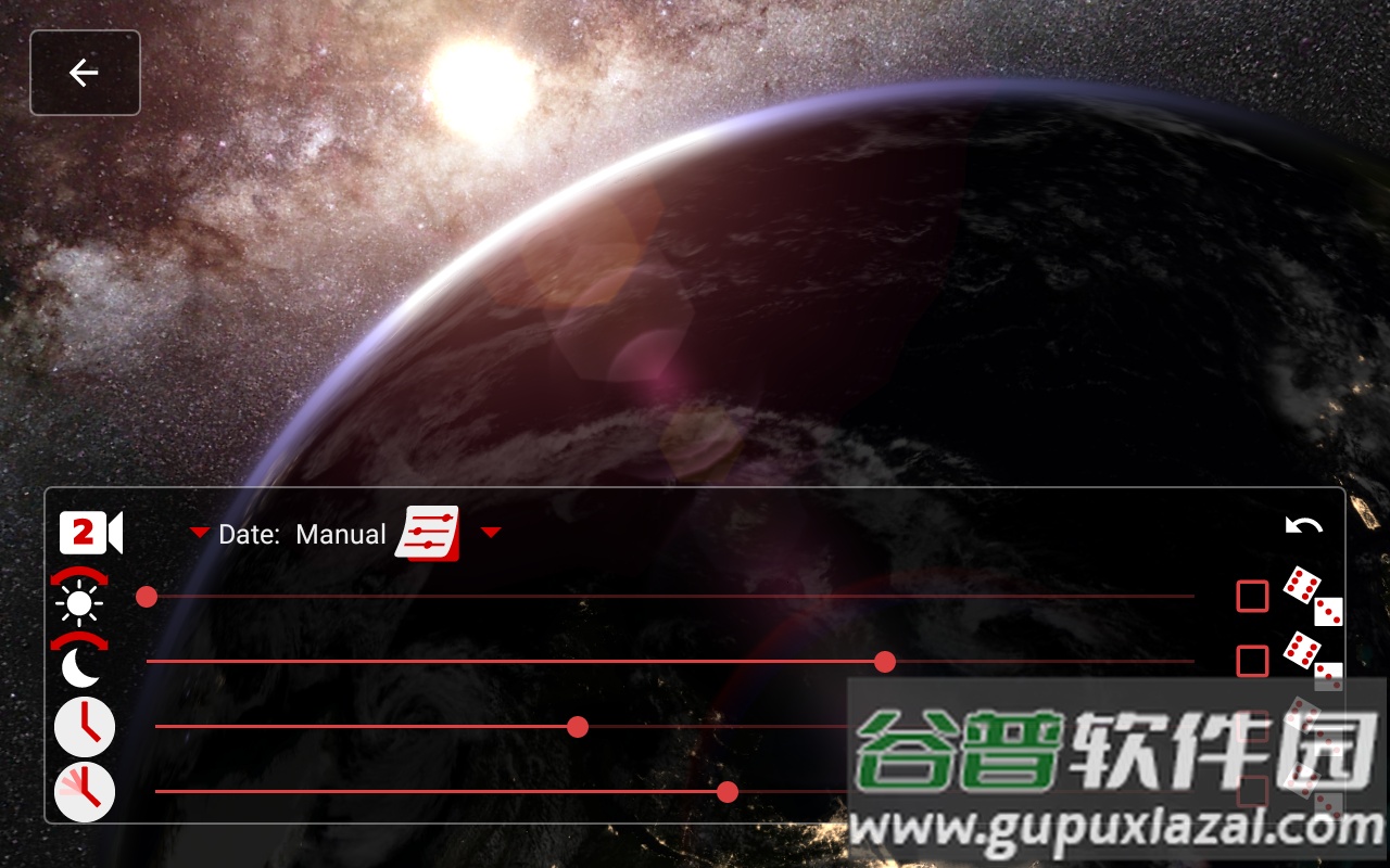 3D地球动态壁纸(Earth & Moon Pro)截图3