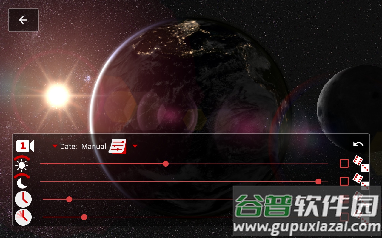 3D地球动态壁纸(Earth & Moon Pro)截图5