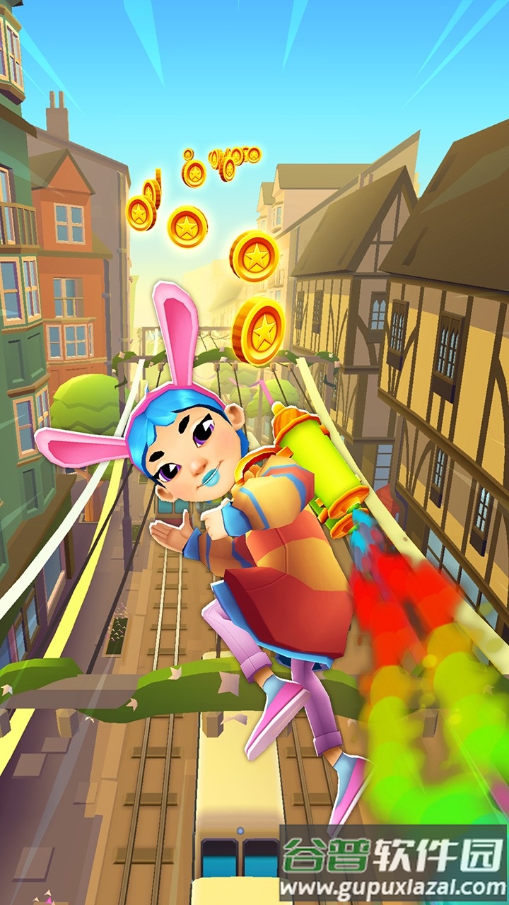 地铁跑酷儿童节免费版截图2