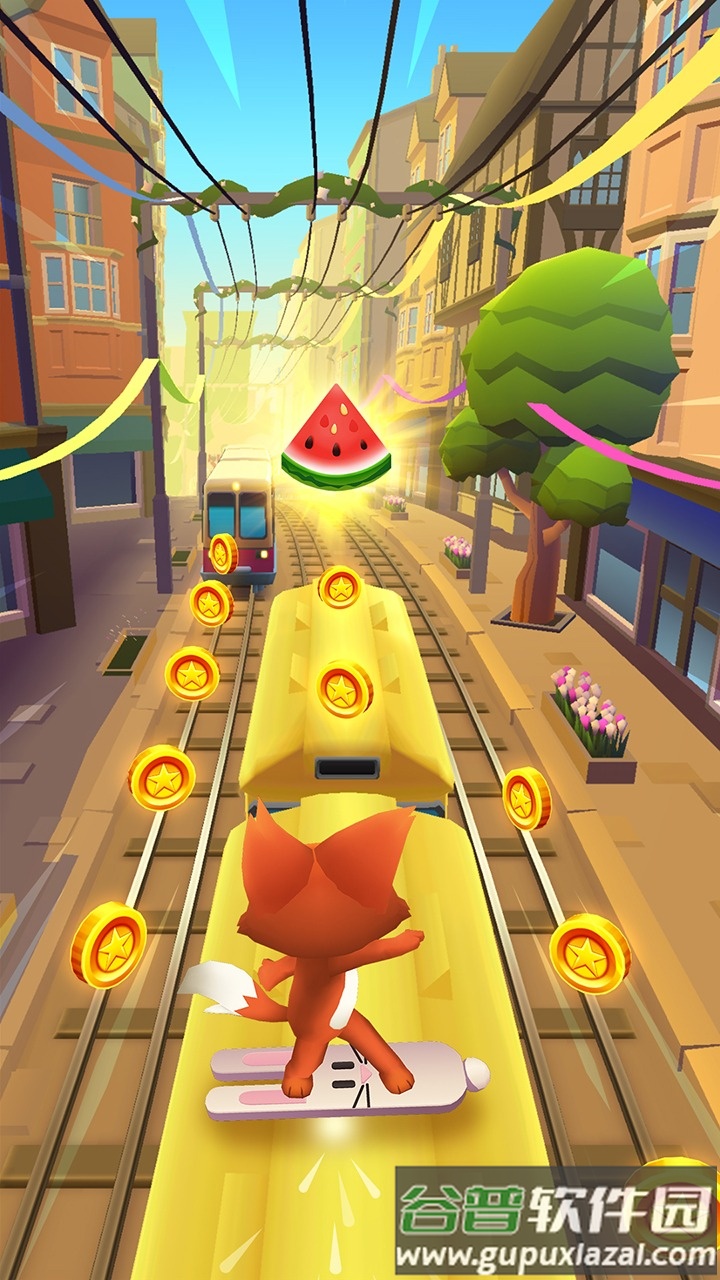 地铁跑酷儿童节免费版截图4