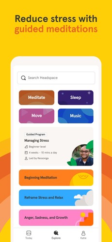 headspace冥想app截图3