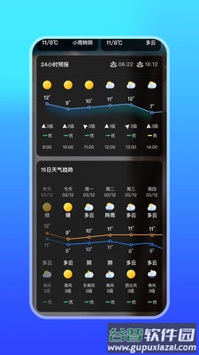 微鲤天气预报软件截图4