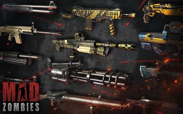 疯狂僵尸射击截图5