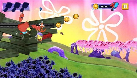 海绵宝宝蟹堡追击令安卓版截图2