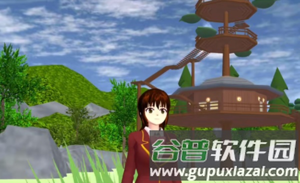 樱花校园模拟器露营地最新版截图1