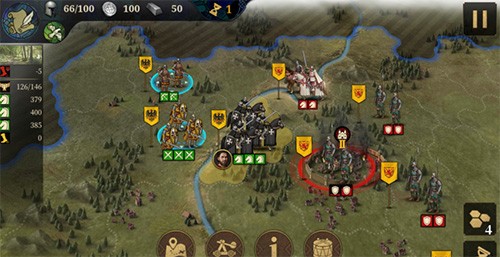 欧陆战争7全神将满星破解版截图4