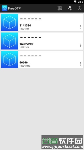 FreeOTP简体中文版截图1