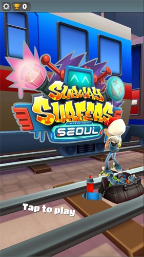 地铁跑酷首尔国际服旧版截图1