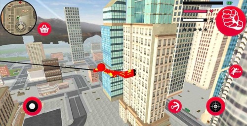 火柴人绳索英雄钢铁侠无广告无限等级截图3