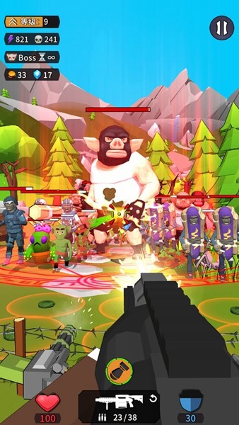 方块人绝地恰鸡战场截图2
