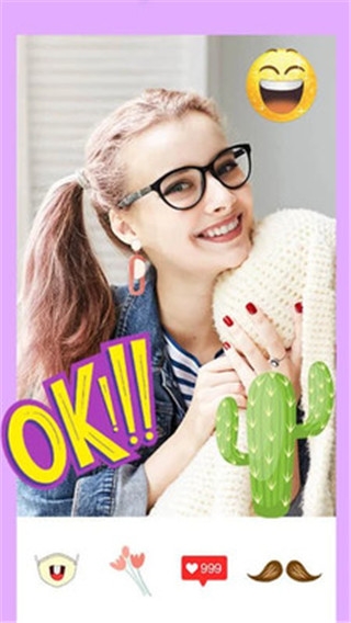 轻甜美颜相机app截图4