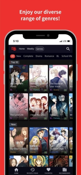 toomics玩漫app截图2