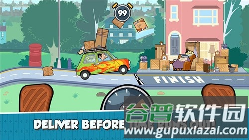 憨豆先生送快递无限金币钻石版截图5