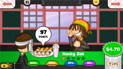 老爹寿司店无限金币版7723截图4