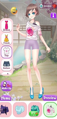 动漫少女装扮泳装版本截图3