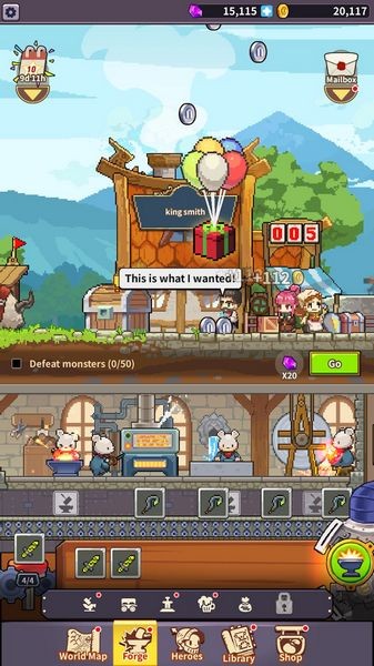 铁匠之王无限金币钻石版截图2