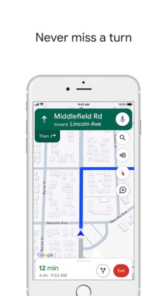 Google地图app手机版截图4
