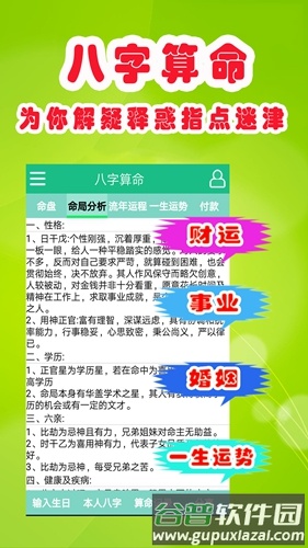 洪铟八字算命最新版截图4