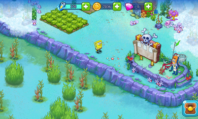 海绵宝宝果酱世界大冒险无限钻石无限金币版截图2