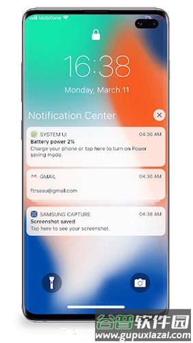 仿ios14锁屏软件截图2