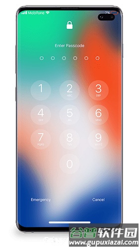 仿ios14锁屏软件截图4