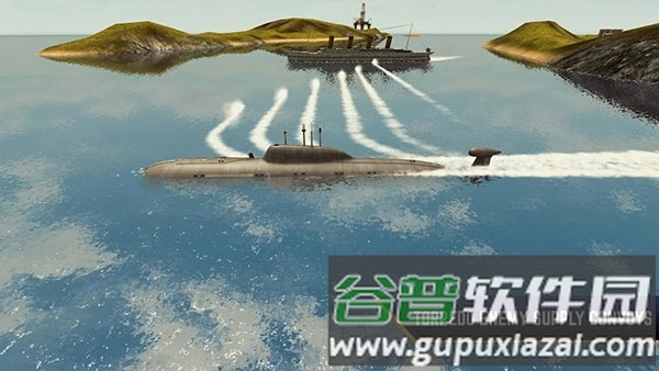 敌方水域潜艇与战舰截图4