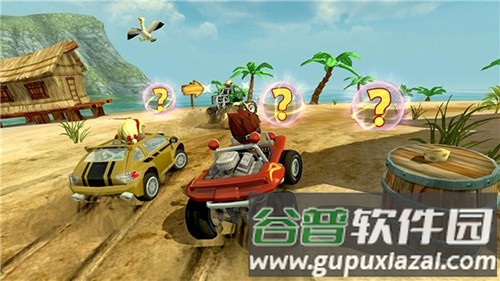 沙滩赛车2无限金币无限钻石版截图1