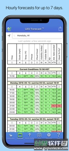 UAV Forecast app截图3