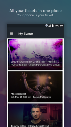 Ticketmaster安卓截图5