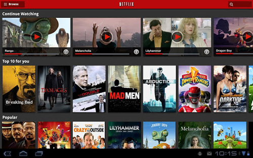 在线电影租赁Netflix安卓版截图4