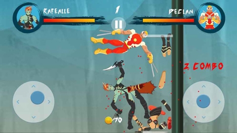 纸片战士游戏截图4