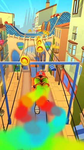 地铁跑酷巴塞罗那2025版本截图5