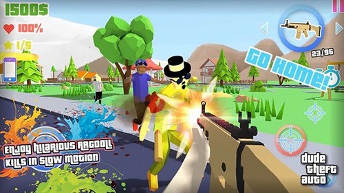 DudeTheftWars内置菜单中文版截图4