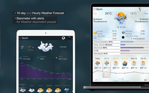 eweatherhd安卓版截图2