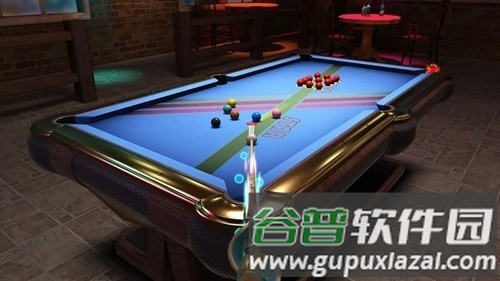 真实3d台球明星之路九游版截图1
