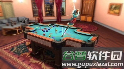 真实3d台球明星之路九游版截图2